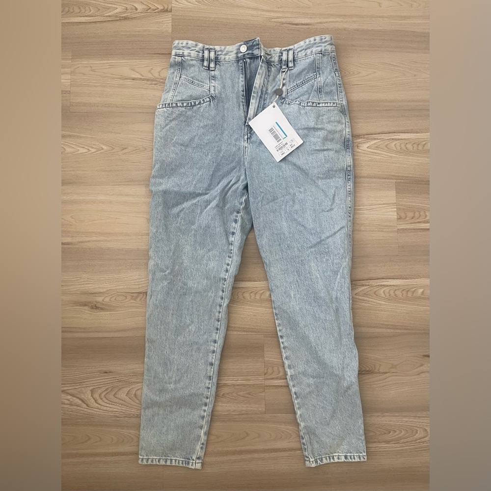 Isabel Marant Blue High Rise Jeans